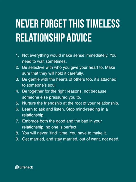 Good love advice
